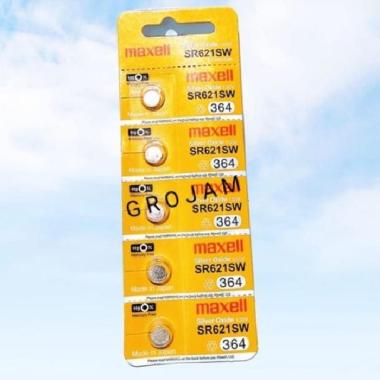 Baterai Sony 364 SR621SW SR621 621 Original Maxell 364/621