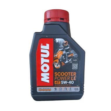 Oli Mesin MOTUL Scooter power LE 5W40 0,8L Oli motor matic