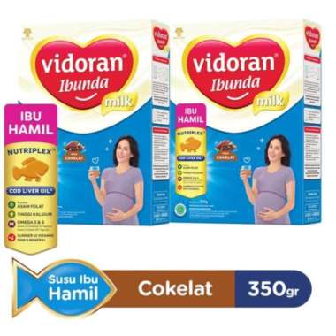 Promo Harga Vidoran Ibunda Susu Ibu Hamil Cokelat 350 gr - Blibli