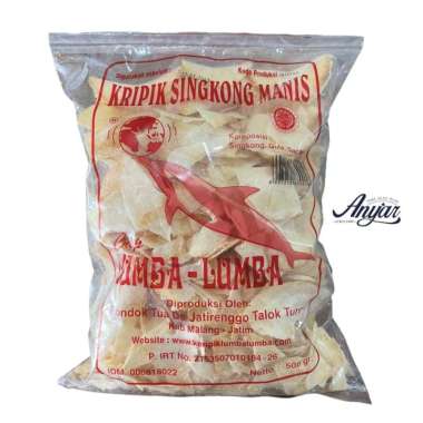 Keripik Singkong Manis Cap Lumba-Lumba
