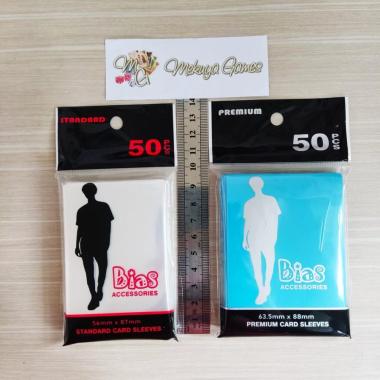 Double Color Sleeves 50+50 KPOP PC Photo Card Lilac Ungu BTS Dicon NCT Biru
