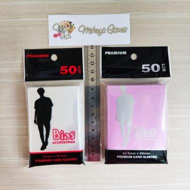 Double Color Sleeves 50+50 KPOP PC Photo Card Lilac Ungu BTS Dicon NCT Pink