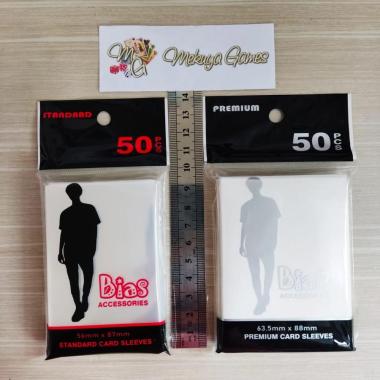 Double Color Sleeves 50+50 KPOP PC Photo Card Lilac Ungu BTS Dicon NCT Putih