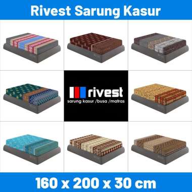 Rivest Sarung Kasur 160 x 200 x 30 - Sprei Resleting Sarung Kasur Saja