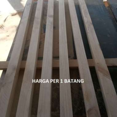 KAYU KASO 150X4X2CM SUDAH DIAMPLAS HALUS