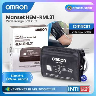 OMRON - Manset Tensimeter Digital ORIGINAL OMRON | Cuff Tensi S M L ukuran M