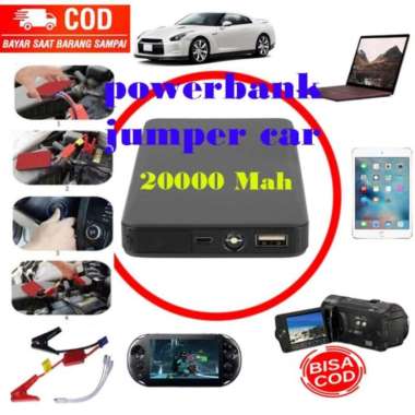 Power Bank 20000mAh Untuk Jumper Baterai Mobil Dan Charger Hp