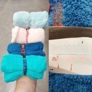 Handuk rambut microfiber handuk kepala hair towel WMO DC5103 Pink