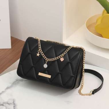 GYKACO NAERA - Tas Selempang Wanita - Fashion Sling bag (Import) Black