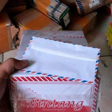 amplop putih murah 5 pack perekat garis amplop kondangan