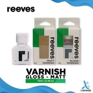 REEVES ACRYLIC VARNISH MATT GLOSS EFFECT CAIRAN PERNIS PELINDUNG AKRILIK GLOSS