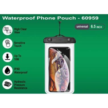 Waterproof Case HP UGREEN Sarung Pelindung HP Anti Air Universal LP186
