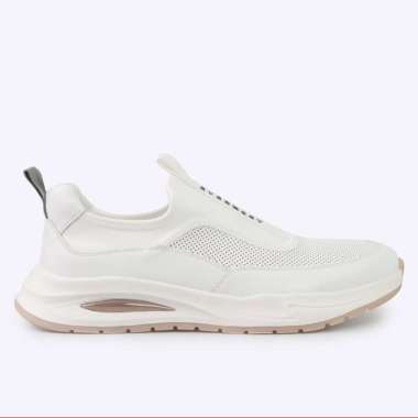 EM62 SEPATU PRIA SLIP ON EVERBEST ORIGINAL SNEAKER PUTIH WHITE