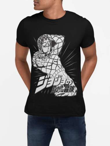 Baju Pria | Kaos Anime | Jojo's Bizarre Adventure | 7 | Depan XL