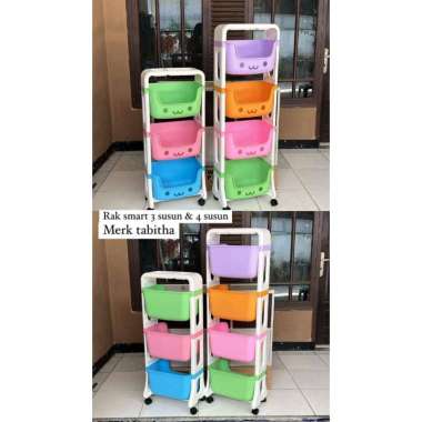 Rak mainan anak rak roda rak dapur/ rak kamar mandi/rak laundry /rak laundry 3 susun