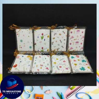 Kartu Ucapan Motif 9,5x6,5 Isi 4pcs - 5986