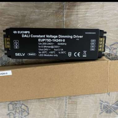 dali dimmable trafo euchips for led constant voltage 200w 75w Multicolor dali 75w 24v