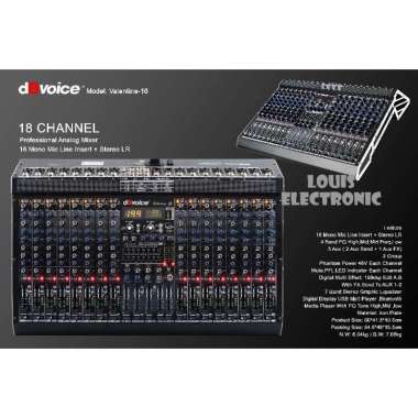 Mixer Audio 16 Channel VALENTINE -16 VALENTINE 16 ORIGINAL