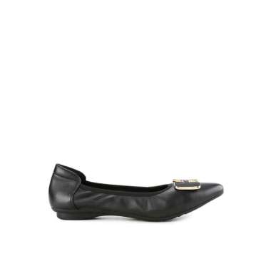 Hush Puppies Sepatu Flat Wanita Channel Black 6 Black
