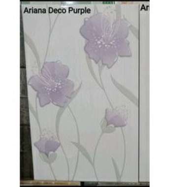keramik mulia 25x40 Ariana deco purple