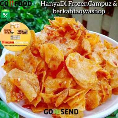 Kering Kentang 250gr Keripik Kentang Kering Kentang Mustofa Original/Pedas Manis Original 250gr