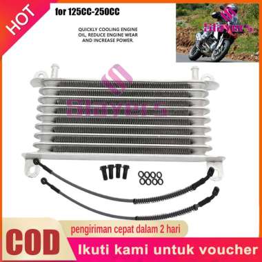 Sepeda Motor Oil Cooler Oli Mesin cooler