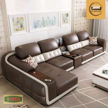 IDEA - Kursi Sofa L Sudut Minimalis Modern