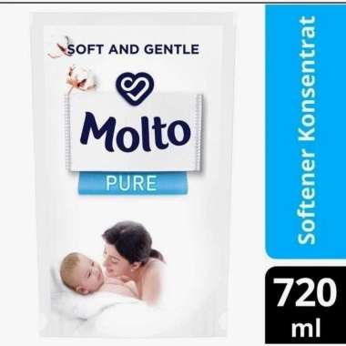 Molto Ultra Pure 720ml - Pelembut & Pewangi Pakaian 720 ml