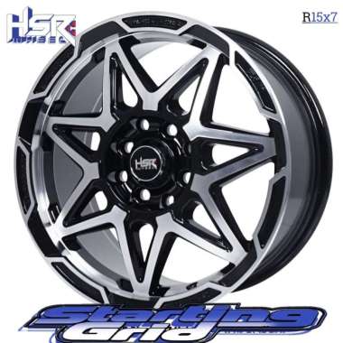 Velg Mobil Hsr Tragah R15 untuk Agya, Ayla, Avanza, Xenia, Sigra, Livina, Ignis, Mirage - Pelek Ring