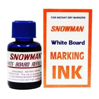 Tinta Spidol Whiteboard Snowman Biru