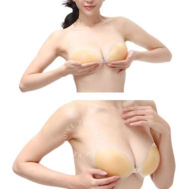 You’ve ( YouHave ) Bra Tempel Silikon BH Silicone Premium Push Up Tempel Nipple Cover Pad Lembut Leb