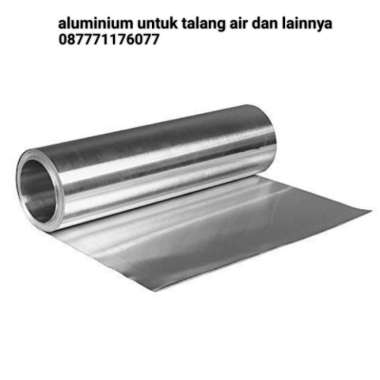 Plat Seng Aluminium 0.6mm Tinggi 1 meter-Seng Aluminium Talang Airr Multicolor