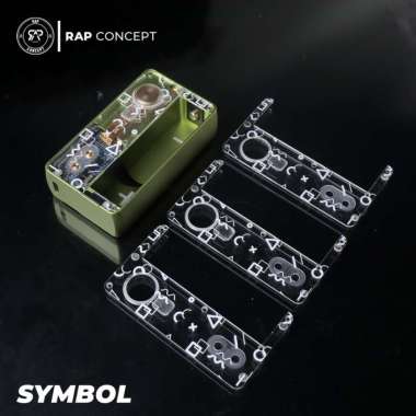 INNER PLATE CLEAR FOR DOT AIO V2 SYMBOL