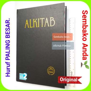 Alkitab Mimbar. Huruf Ekstra Besar. Lembaga Alkitab Indonesia