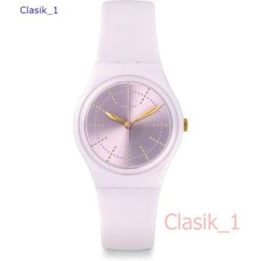 Original 100%!! SWATCH GP148 - Jam Tangan Wanita - Ungu Pastel Garansi Resmi 2 tahun