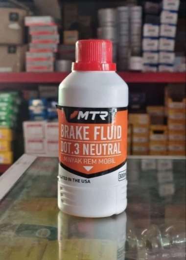 MINYAK REM MTR BRAKE FLUID DOT 3 DOT 4 300ML 300ml dot 4