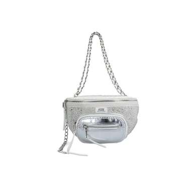 Steve Madden BDOUBLER Women's Crossbody Bag- Silver