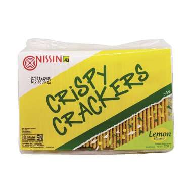 Nissin - Crispy Crackers - Pack BESAR LEMON
