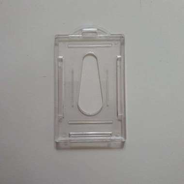 Plastik ID Card Holder/ Tempat ID Card/ Casing ID Card Bening Acrylic