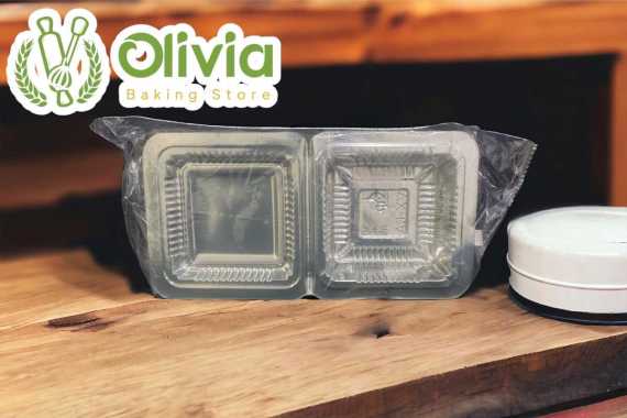 Plastik Mika Kue VX 6A 100 PCS Tebal Kotak