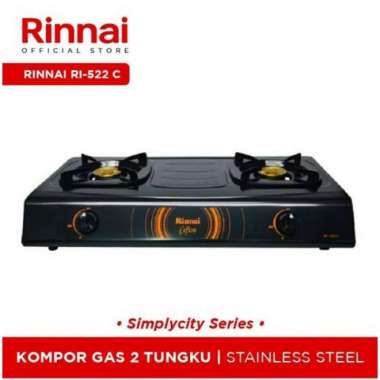 Kompor Gas Rinnai 522C Ceflon New KOMPOR ONLY