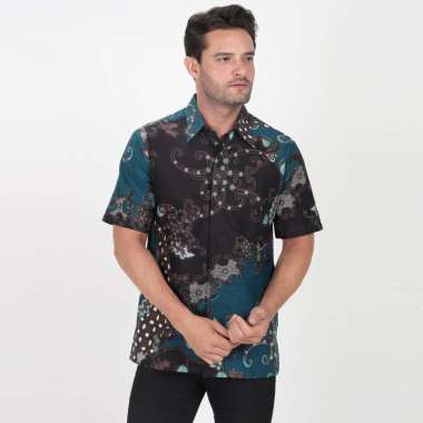 Adikusuma Hem Body Fit Batik Cumik 532B107023 - Tosca M