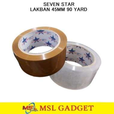 lakban bening seven star 90 yard 48mm