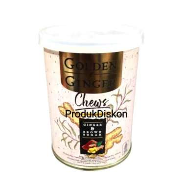 GOLDEN GINGER Permen Jahe 150gr Brown Sugar - Makanan