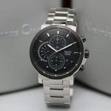 ALEXANDRE CHRISTIE AC 6350 AC6350 PRIA SILVER BLACK ORIGINAL