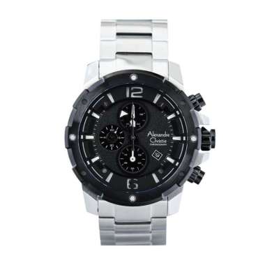 ALEXANDRE CHRISTIE AC 6410 PRIA SILVER BLACK ORIGINAL