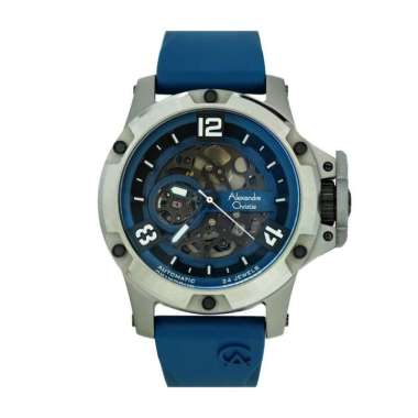 ALEXANDRE CHRISTIE AC 6295 LIMITED EDITION TITANIUM AUTOMATIC ORIGINAL BLUE NAVY NEW