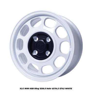 VELG MOBIL KLG 9100 HSR R15X65 H4X114,3 ET42 WHITE