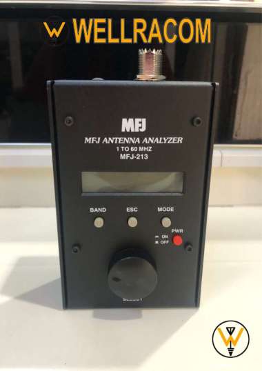MFJ 213 ANTENNA ANALYZER : 1-60MHZ SWR/FC : UHF-