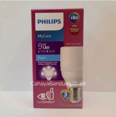Lampu Philips LED Bright 9 Watt Putih Kuning kuning